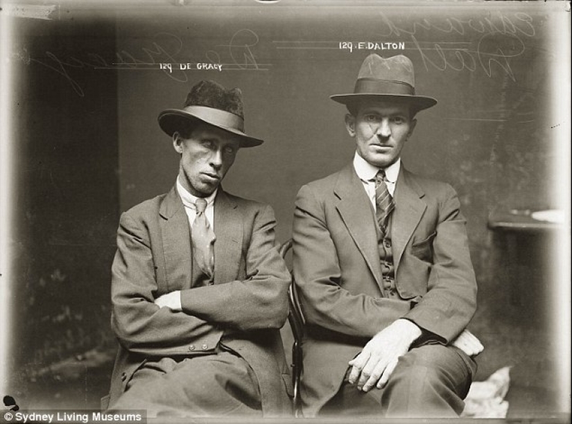 La clandestinidad criminal de Sídney de las décadas de 1920 y 1940 - fotos raras del archivo policial