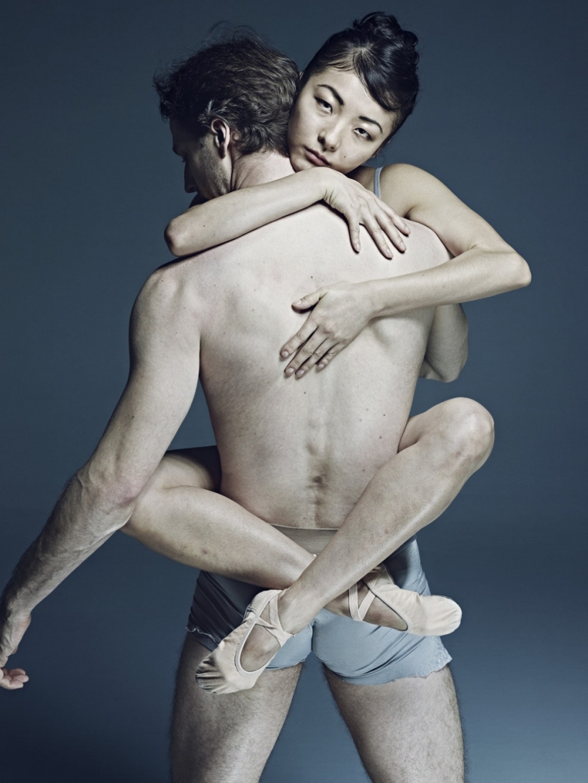 La dura belleza de los bailarines de la escuela de ballet en el proyecto fotográfico de Rick Guest