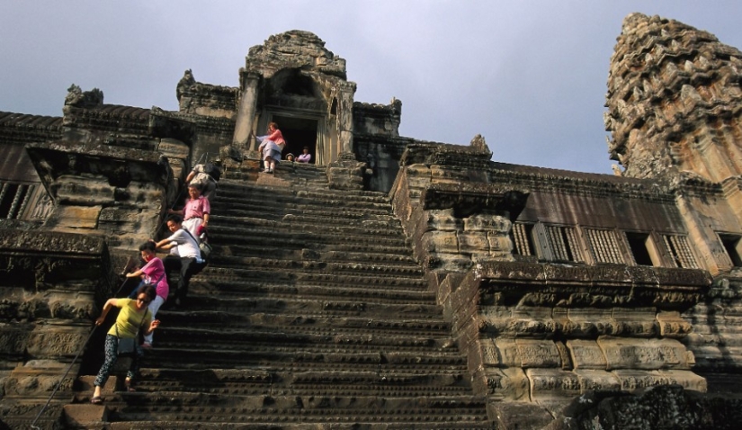 La espeluznante escaleras en el mundo