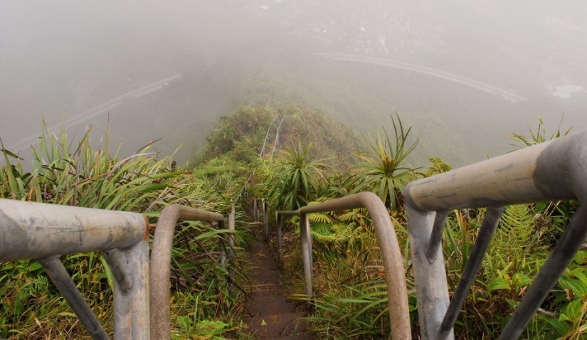 La espeluznante escaleras en el mundo