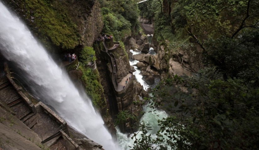 La espeluznante escaleras en el mundo