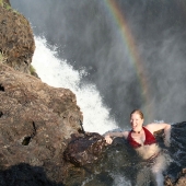 La Fuente del Diablo en las Cataratas Victoria