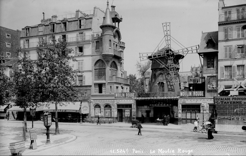 La historia centenaria del principal cabaret del mundo "Moulin Rouge" en fotos