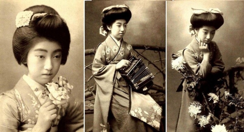 La historia de vida y hermosas fotos de la geisha de nueve dedos Tise Takaoka