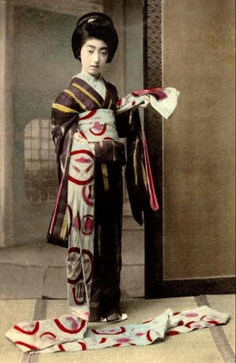 La historia de vida y hermosas fotos de la geisha de nueve dedos Tise Takaoka