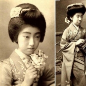 La historia de vida y hermosas fotos de la geisha de nueve dedos Tise Takaoka