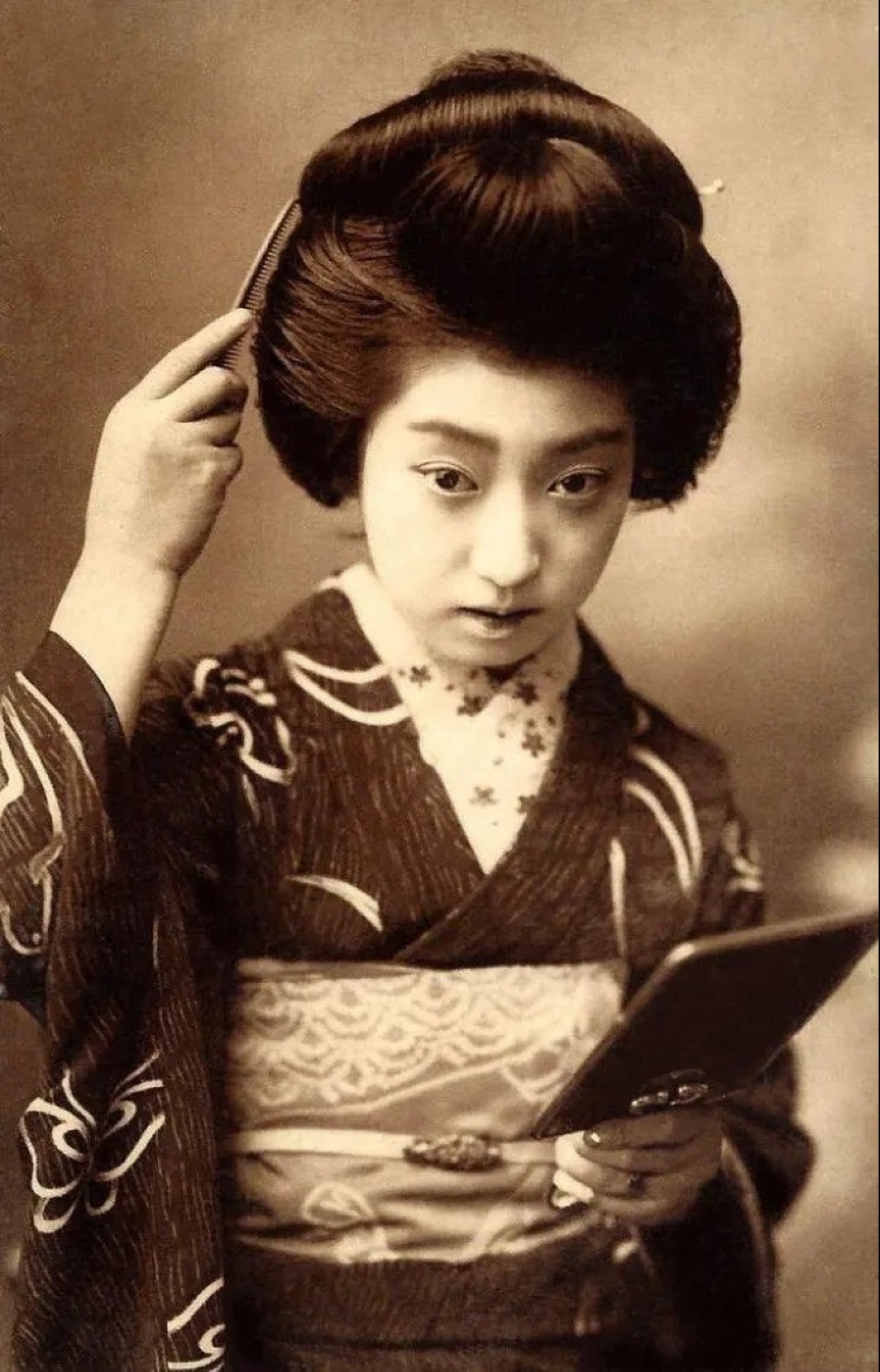 La historia de vida y hermosas fotos de la geisha de nueve dedos Tise Takaoka