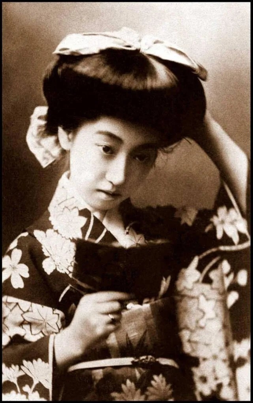 La historia de vida y hermosas fotos de la geisha de nueve dedos Tise Takaoka