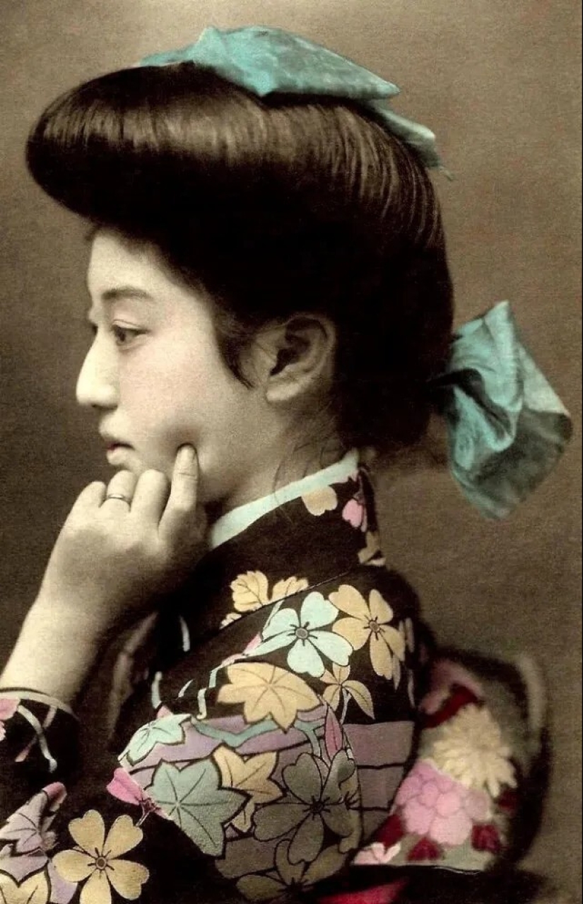 La historia de vida y hermosas fotos de la geisha de nueve dedos Tise Takaoka