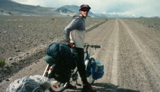 La historia del "sueco loco" Yeran Kropp, que fue en bicicleta al Everest