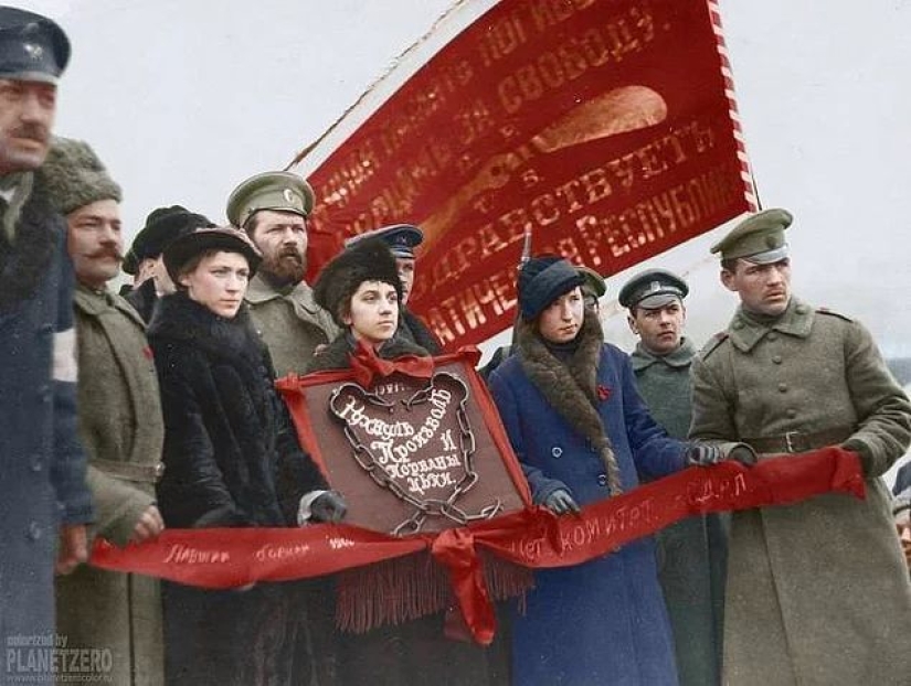 La historia en color: fotos de Rusia en el siglo XX, después de la coloración