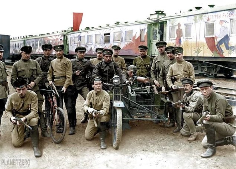 La historia en color: fotos de Rusia en el siglo XX, después de la coloración