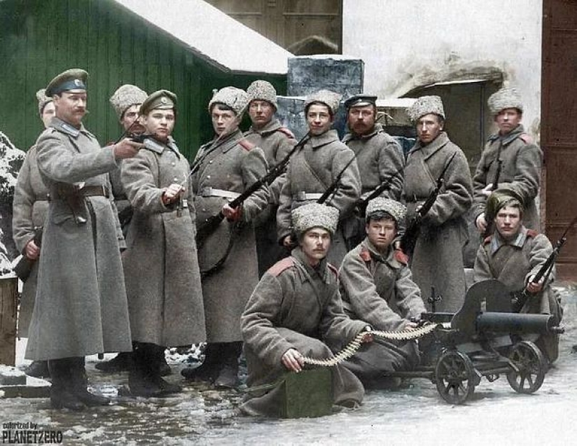 La historia en color: fotos de Rusia en el siglo XX, después de la coloración