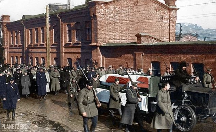 La historia en color: fotos de Rusia en el siglo XX, después de la coloración