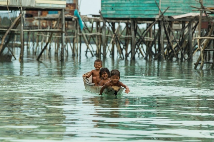 La increíble vida de los Gitanos del mar de Borneo