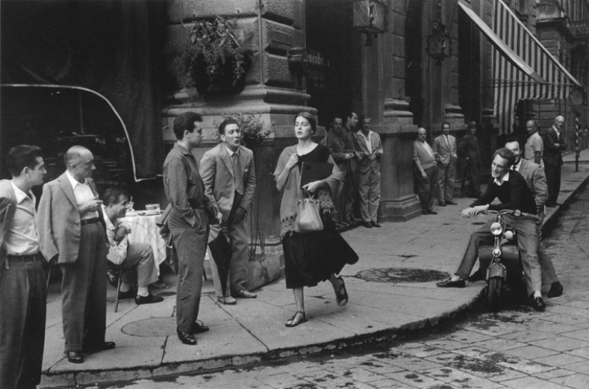 La legendaria serie de fotos de Ruth Orkin "Una mujer americana en Florencia"