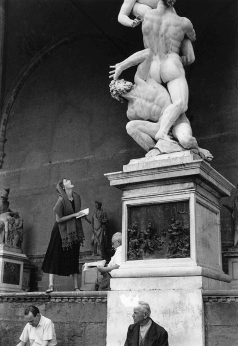 La legendaria serie de fotos de Ruth Orkin "Una mujer americana en Florencia"