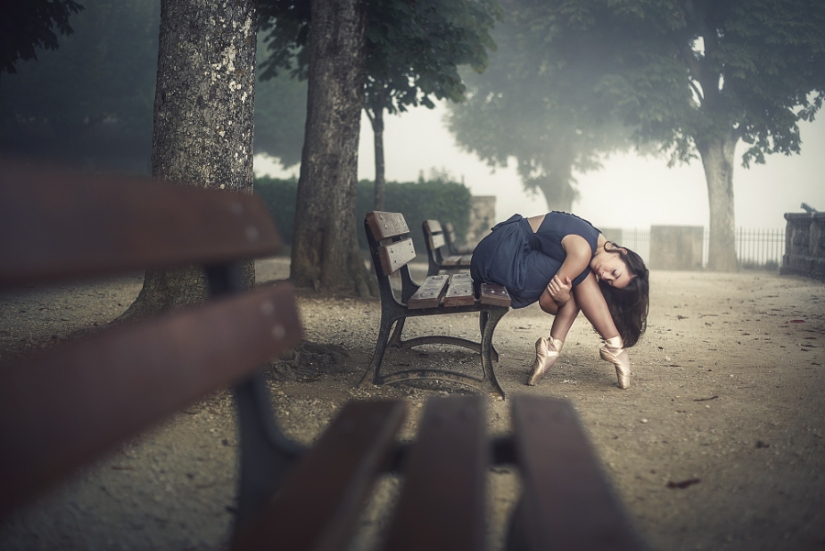 La magia de bailar con la metrópoli: una magnífica serie de fotos de gimnastas y bailarines de Dimitri Rulland