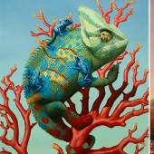 La magia del mundo animal en las pinturas del artista surrealista John Ching