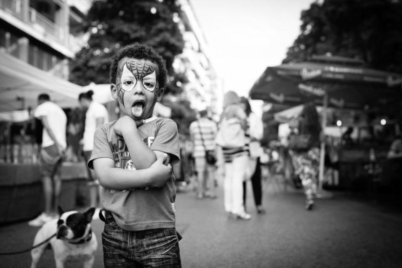 La Magia en Blanco y Negro de los Retratos Callejeros de Giulio Magnifico