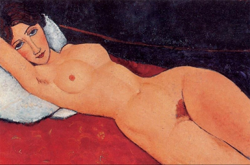 "La maldición" de Amadeo Modigliani