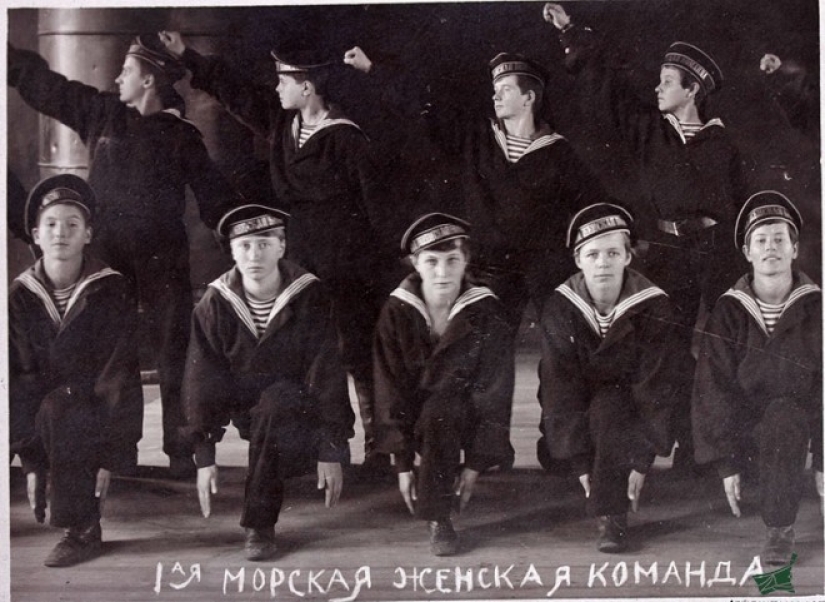 "La mujer en la mar – equipo dolor!", o la dureza de la vida de la primera mujer marineros de Rusia