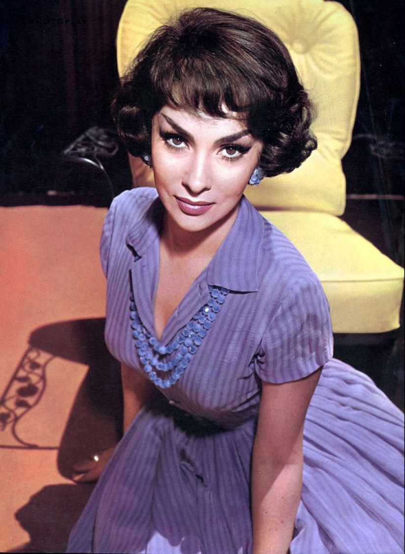 La mujer más hermosa de la década de 1960, apodada el Gran Busto — Gina Lollobrigida