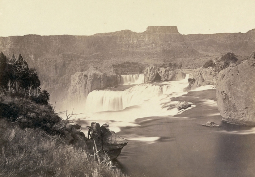 La naturaleza del Salvaje Oeste hace 150 años