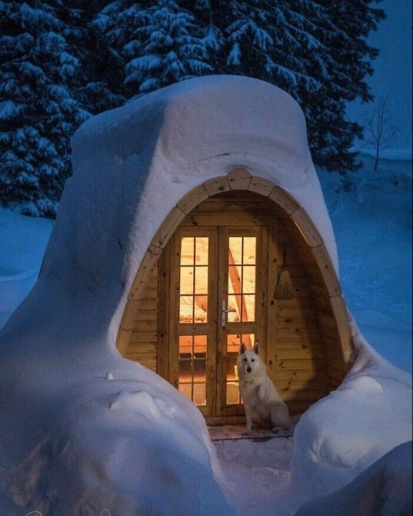 La nieve maravillas que va a ver una vez en tu vida