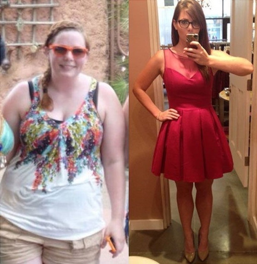 La transformación milagrosa de las chicas, que derrotó el exceso de peso