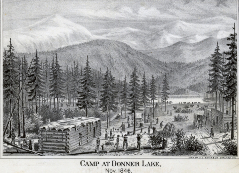 La trágica historia del Grupo Donner: montañas, frío y canibalismo