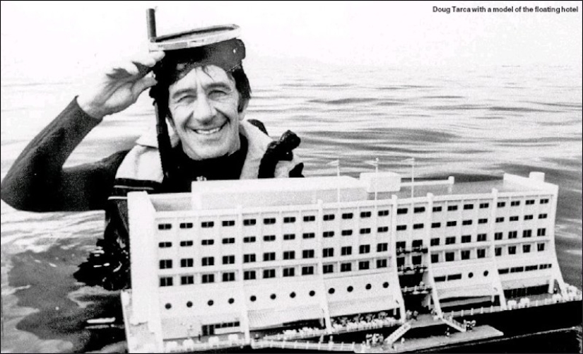 La triste historia del primer hotel flotante, que estuvo plagado de fracasos