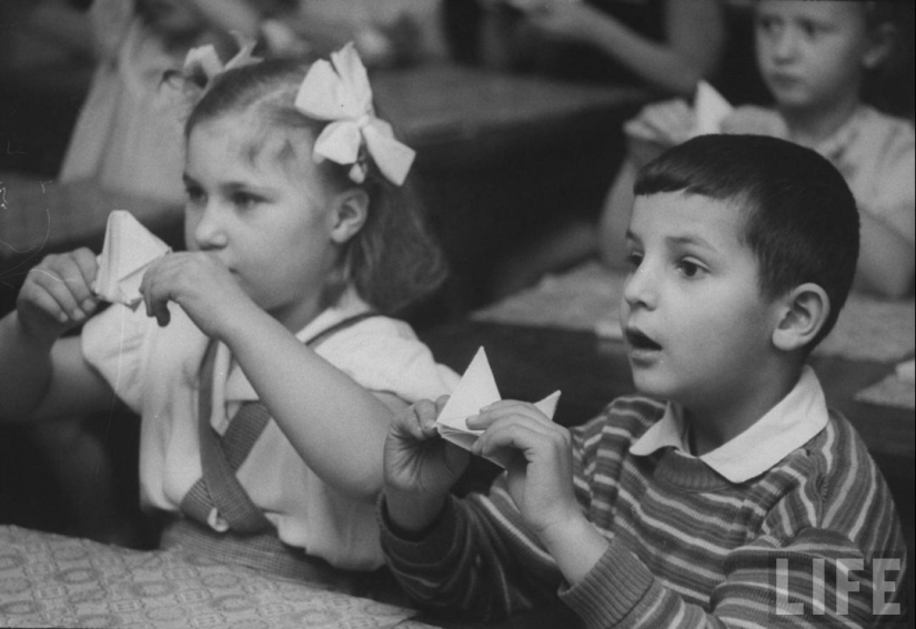 La vida de un jardín de infantes soviético en 1960 a través de los ojos de un fotógrafo de VIDA