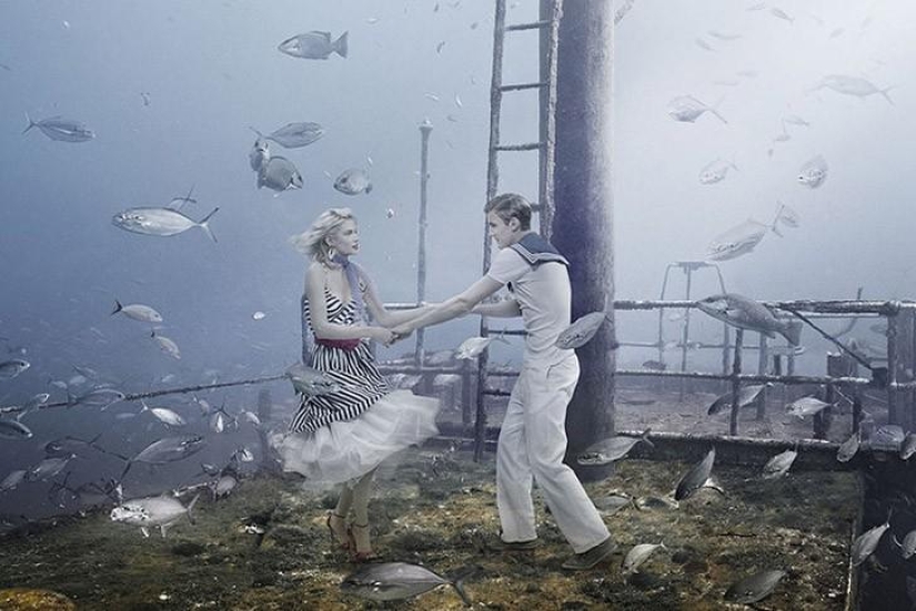 La vida en un barco hundido: el mundo submarino del fotógrafo y buceador Andreas Franke