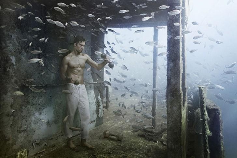 La vida en un barco hundido: el mundo submarino del fotógrafo y buceador Andreas Franke