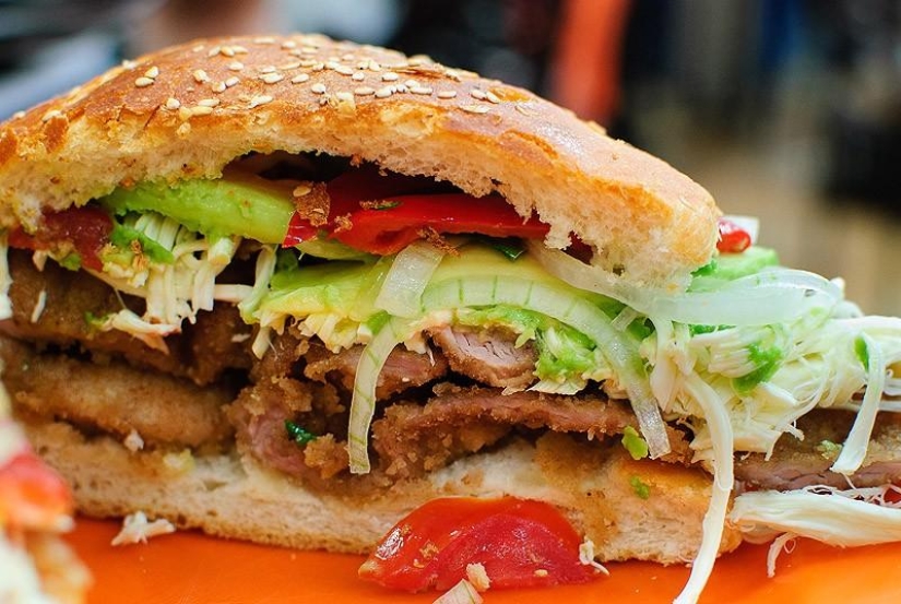 La vuelta al mundo con sándwiches