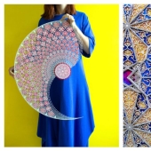 Lace miracle Arab artist creates delicate paper application, from which it is impossible to take your eyes off