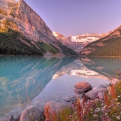 Lake Louise is an extraordinarily beautiful place