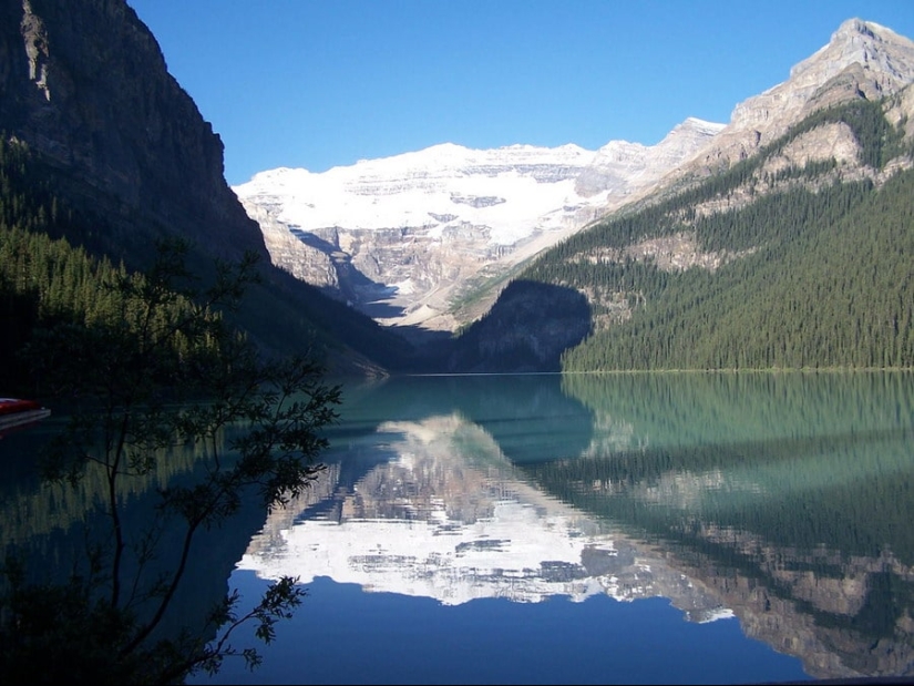 Lake Louise is an extraordinarily beautiful place