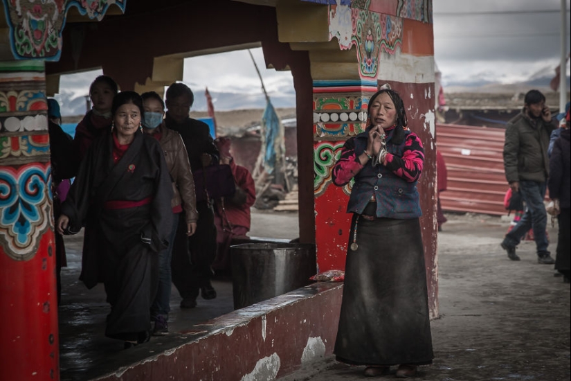 Larung Gar: 40.000 budistas a gran altura