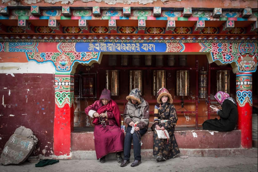 Larung Gar: 40.000 budistas a gran altura