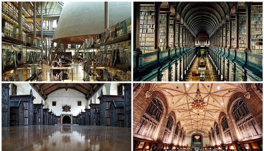 Las 10 bibliotecas universitarias más bellas del mundo