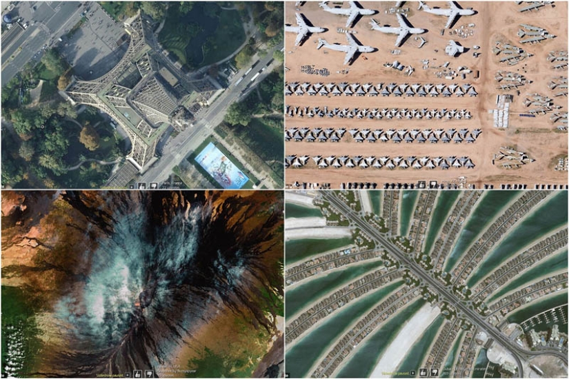 Las 10 mejores fotos increíbles de Google Earth