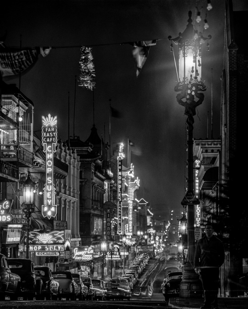 Las calles de San Francisco en las décadas de 1940 y 60 en imágenes de Fred Lyon