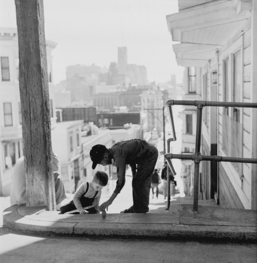 Las calles de San Francisco en las décadas de 1940 y 60 en imágenes de Fred Lyon