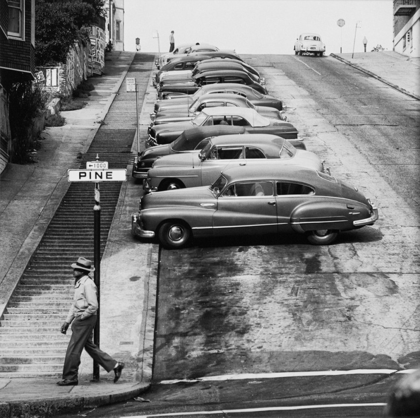 Las calles de San Francisco en las décadas de 1940 y 60 en imágenes de Fred Lyon