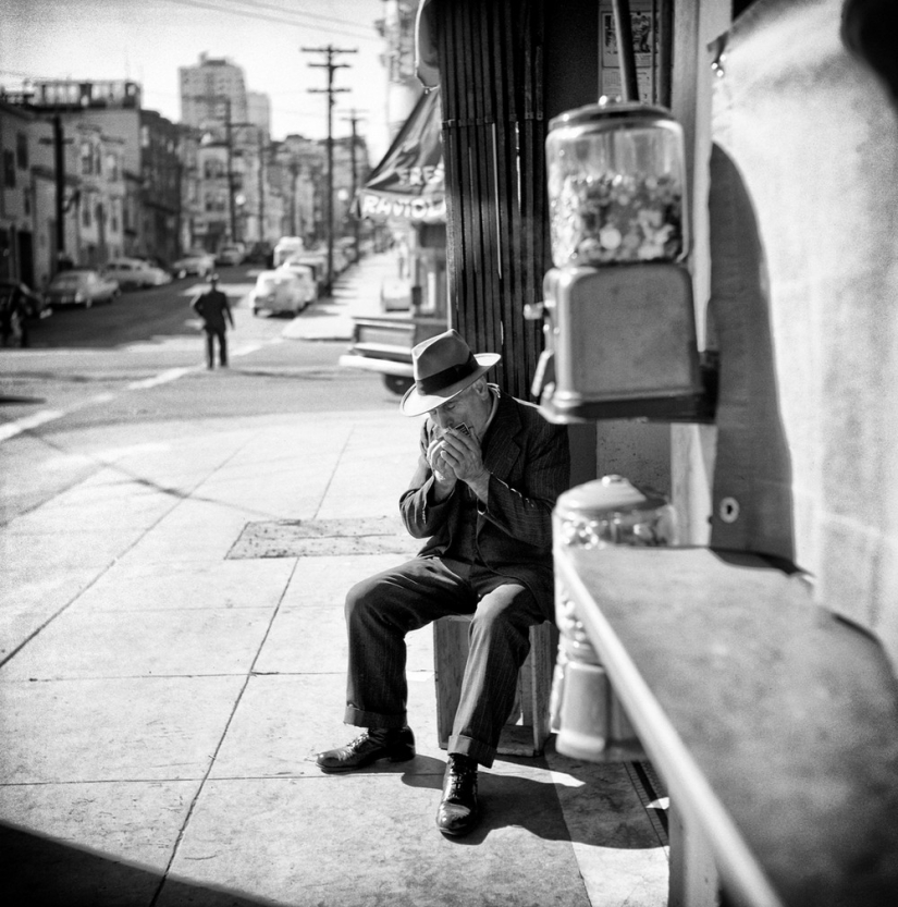 Las calles de San Francisco en las décadas de 1940 y 60 en imágenes de Fred Lyon