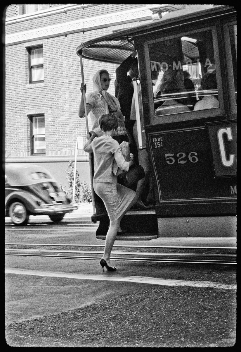 Las calles de San Francisco en las décadas de 1940 y 60 en imágenes de Fred Lyon