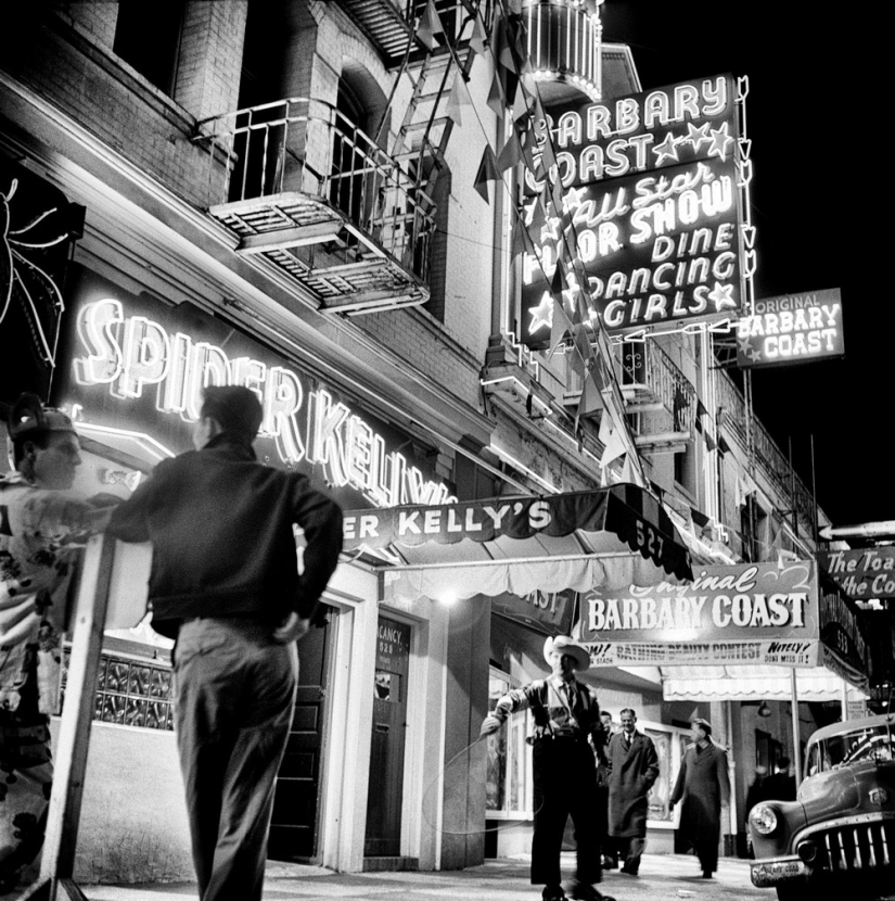 Las calles de San Francisco en las décadas de 1940 y 60 en imágenes de Fred Lyon