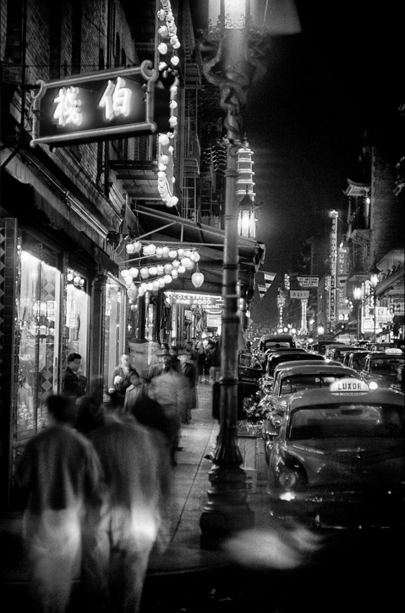 Las calles de San Francisco en las décadas de 1940 y 60 en imágenes de Fred Lyon